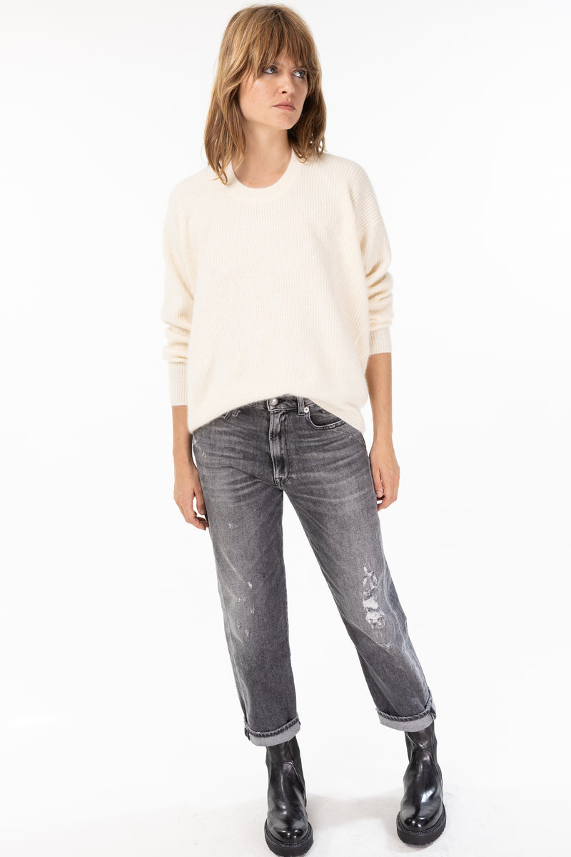 Ladies Round Longsleeve Pullover / C.T. plage