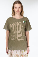T-shirt Schiffer Cactus / NEWTONE