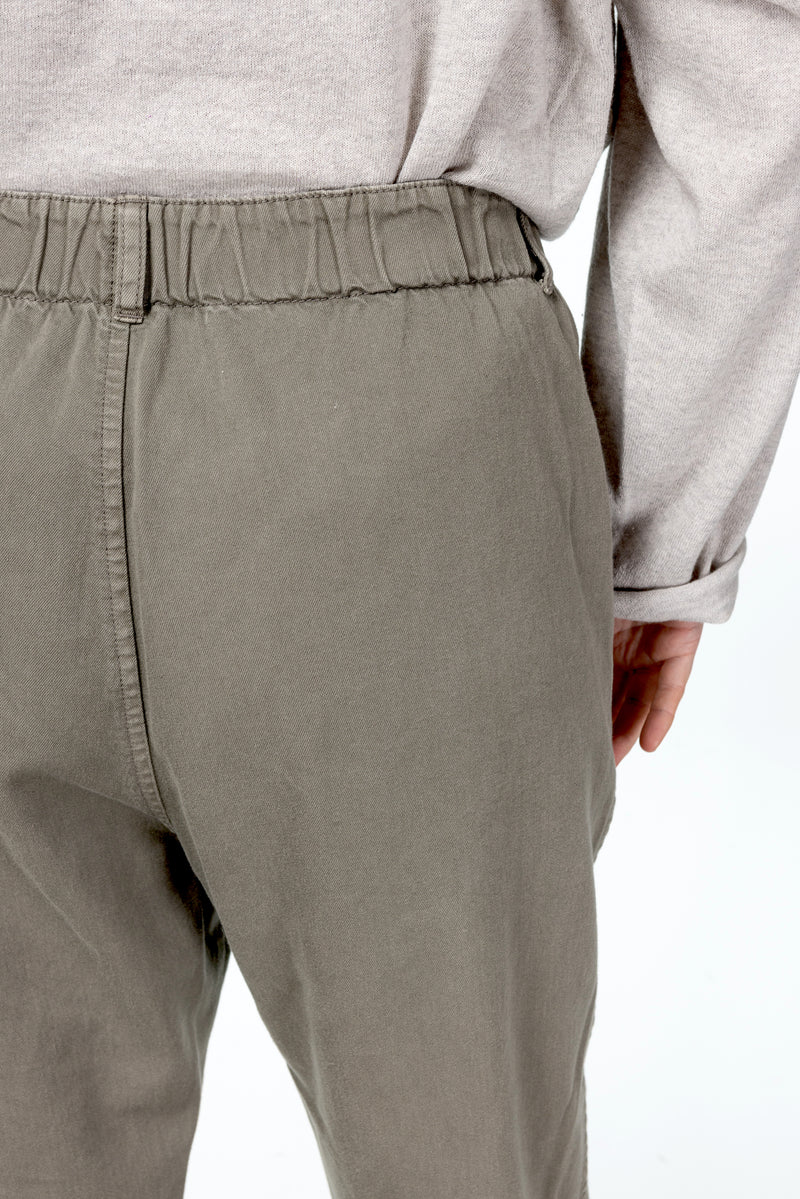 Recycled Yarn Denim Cropped Pants / PAS DE CALAIS