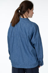 Drop Shoulder Denim Coverall Jacket / PAS DE CALAIS