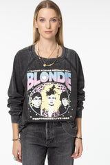 830 Blondie Live 1982 Sweatshirt / RECYCLED KARMA BRANDS