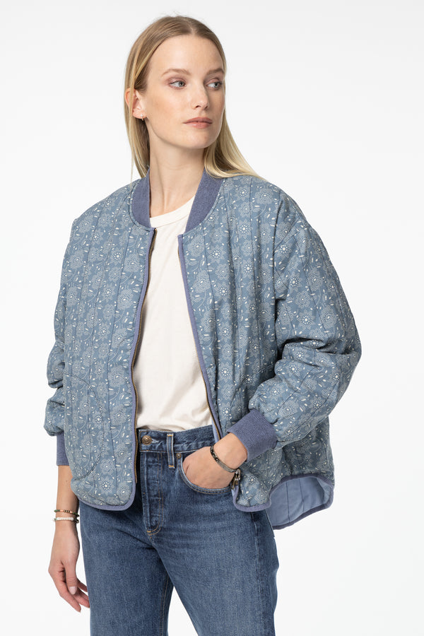 The Reversible Quilted Bomber / THE GREAT