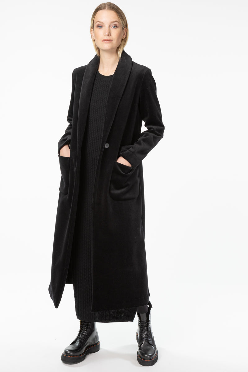 Double Chenille Coat / FORTE FORTE
