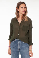Blouse Anastasia Gaze De Coton / Ateliers Français de Confection