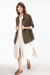 Dafne Gaze Robe / LES BELLES PIECES