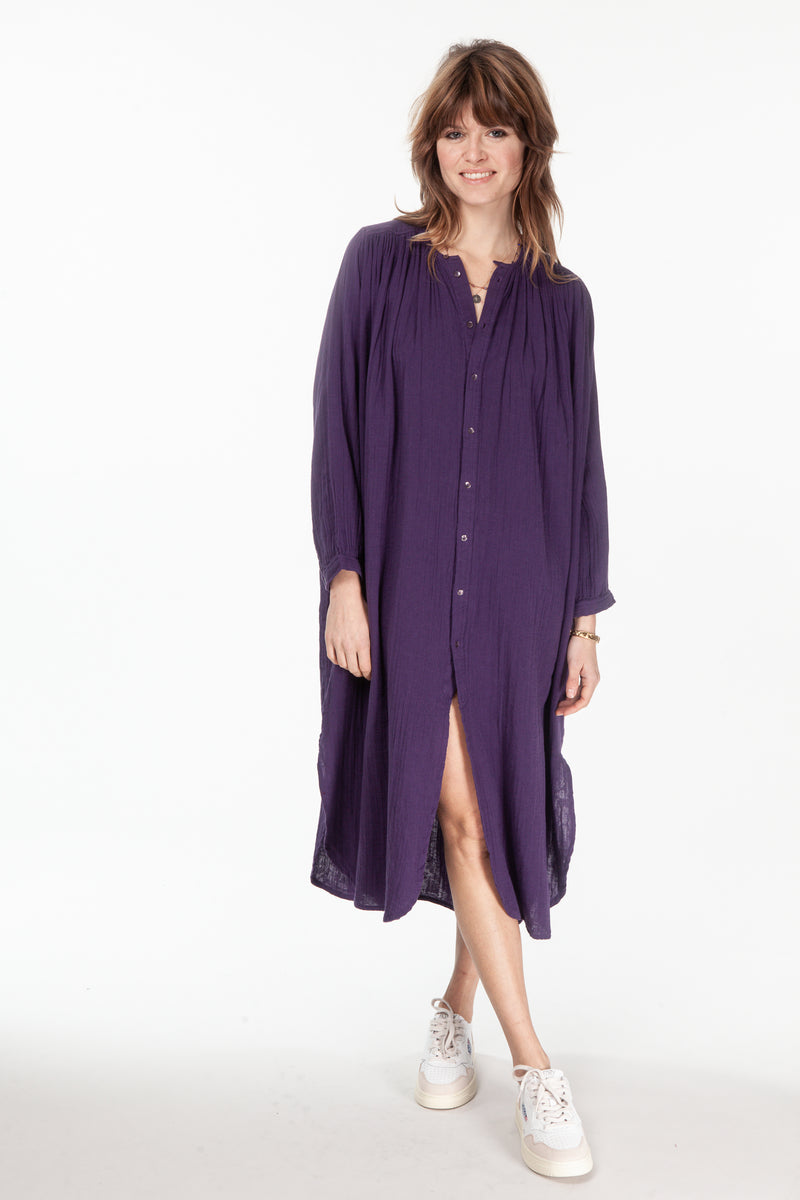 Dafne Gaze Robe / LES BELLES PIECES