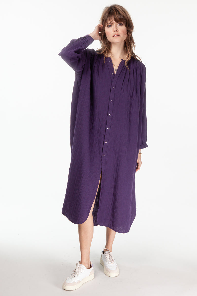 Dafne Gaze Robe / LES BELLES PIECES