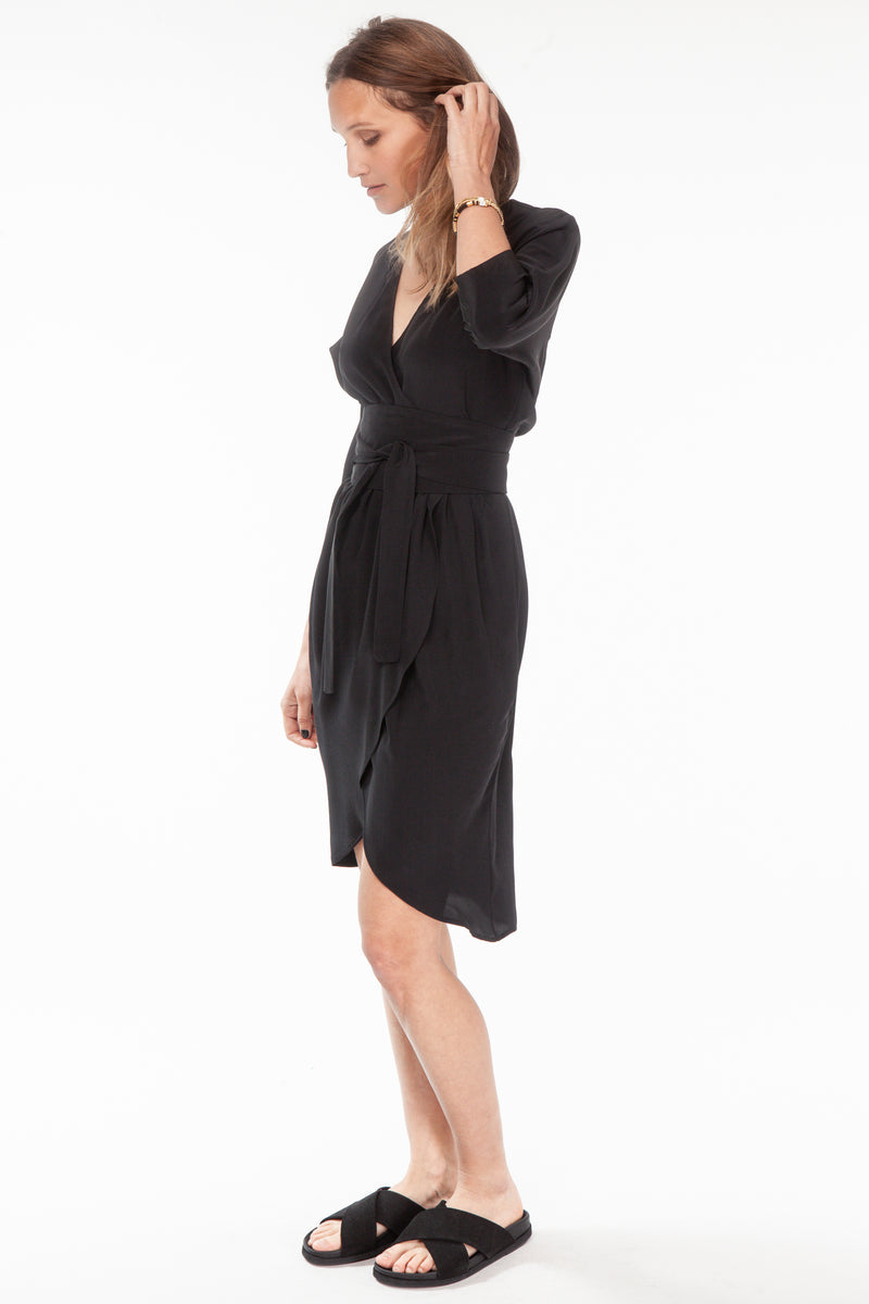 Jacotte Robe Soie / LES PRAIRIES DE PARIS