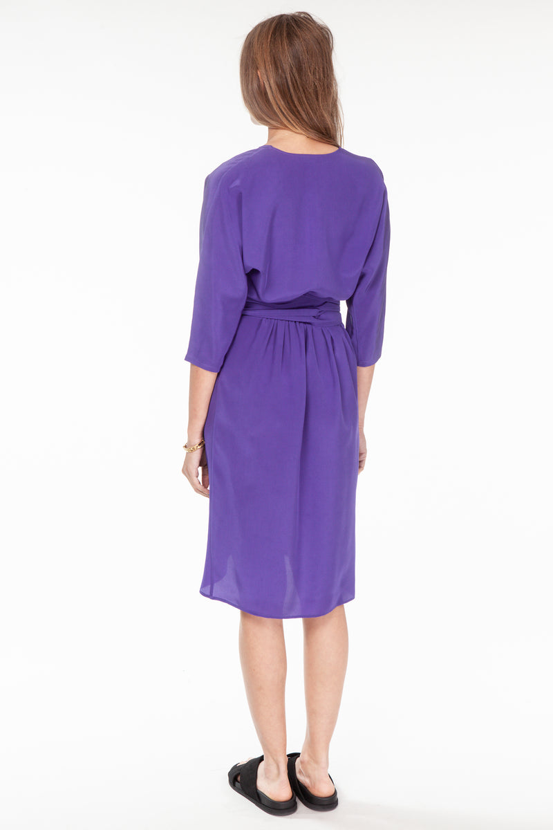 Jacotte Robe Soie / LES PRAIRIES DE PARIS