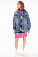 Robe Hoodie Long Key / Love and let Dye