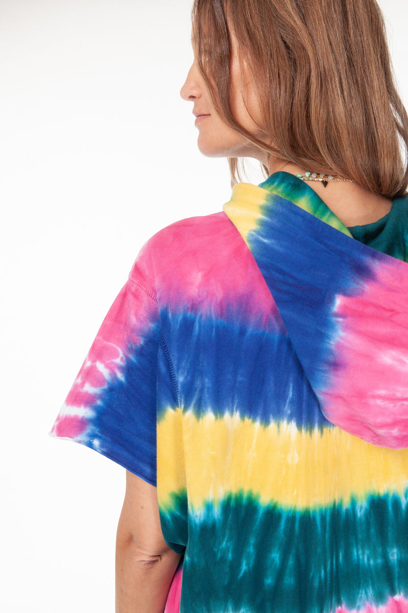 Robe Hoodie Long Key / Love and let Dye