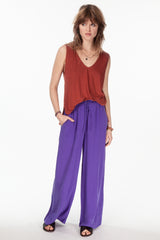 Silk Hand Embroidered Pant / MII