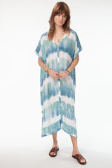Palma Multi Lines Robe / NOUS