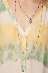 Palma Multi Lines Robe / NOUS