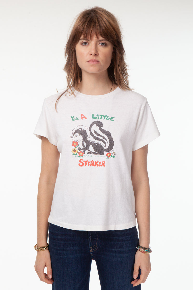 CLASSIC TEE I AM A LITTLE STINKER / RE/DONE
