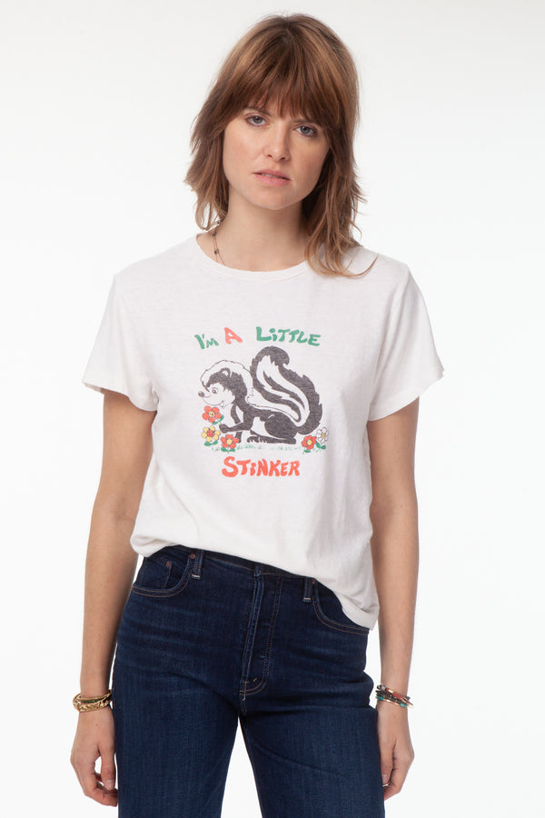 CLASSIC TEE I AM A LITTLE STINKER / RE/DONE