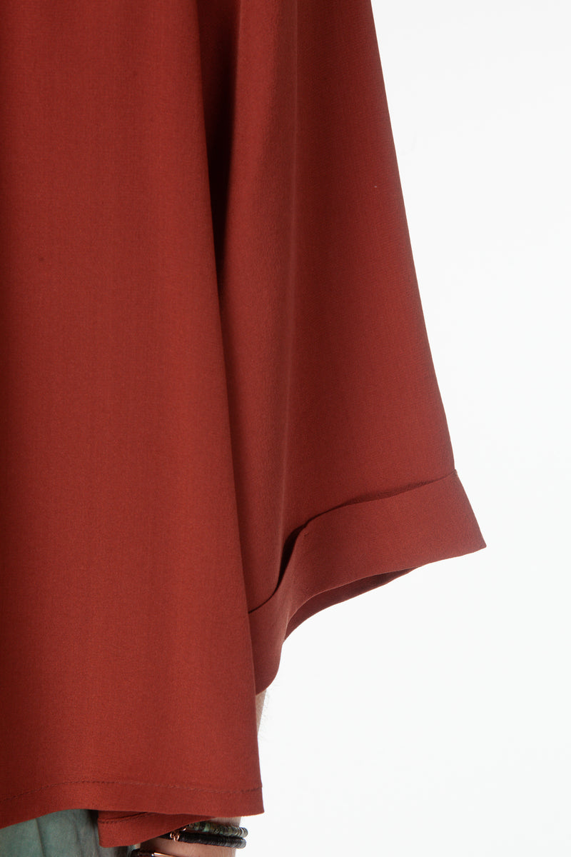 3/4 SLEEVES SHIRT WITH PLEATS / VALENTINE GAUTHIER